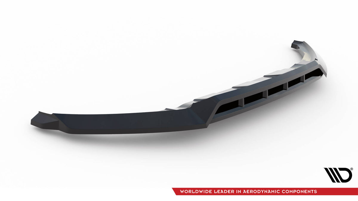 Street+ Spoilerlippe Front Ansatz passend für Jaguar F-Pace S X761 schwarz Hochglanz – Ansicht 5