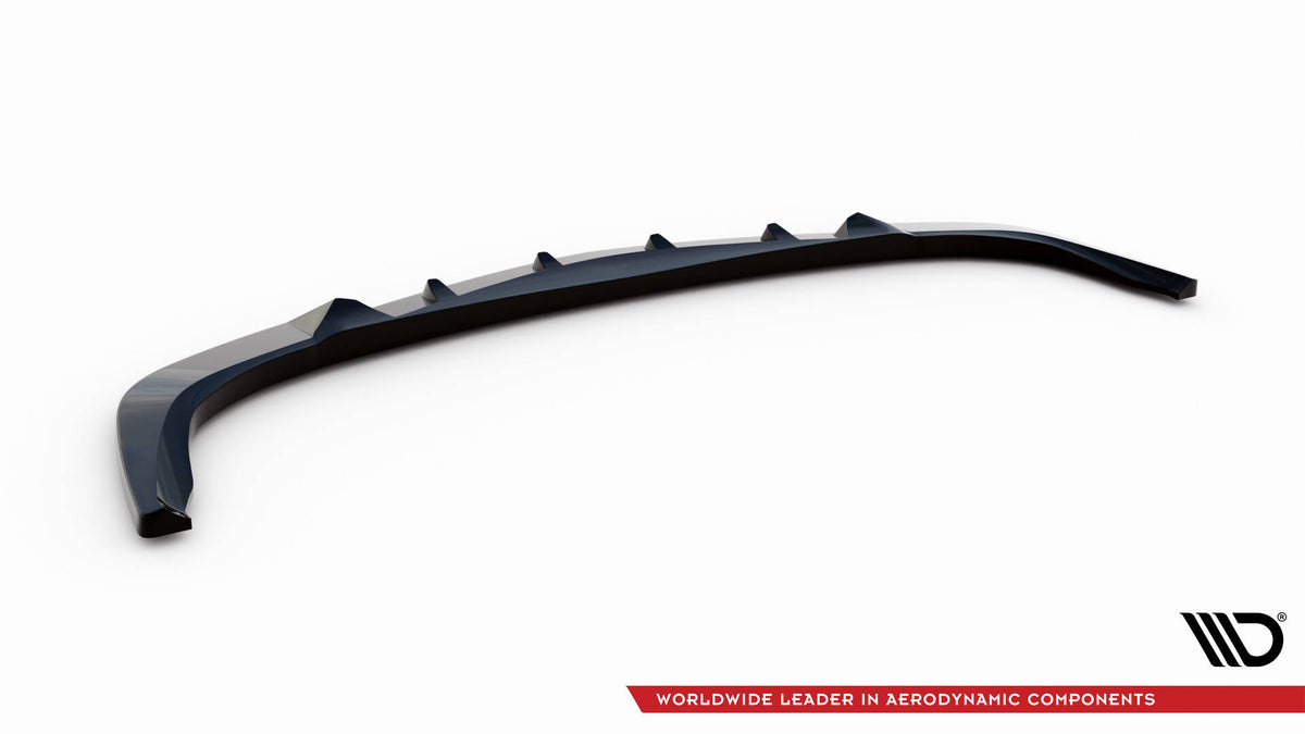 Street+ Spoilerlippe Front Ansatz passend für Mercedes-Benz E 55 AMG W211 schwarz Hochglanz – Ansicht 6