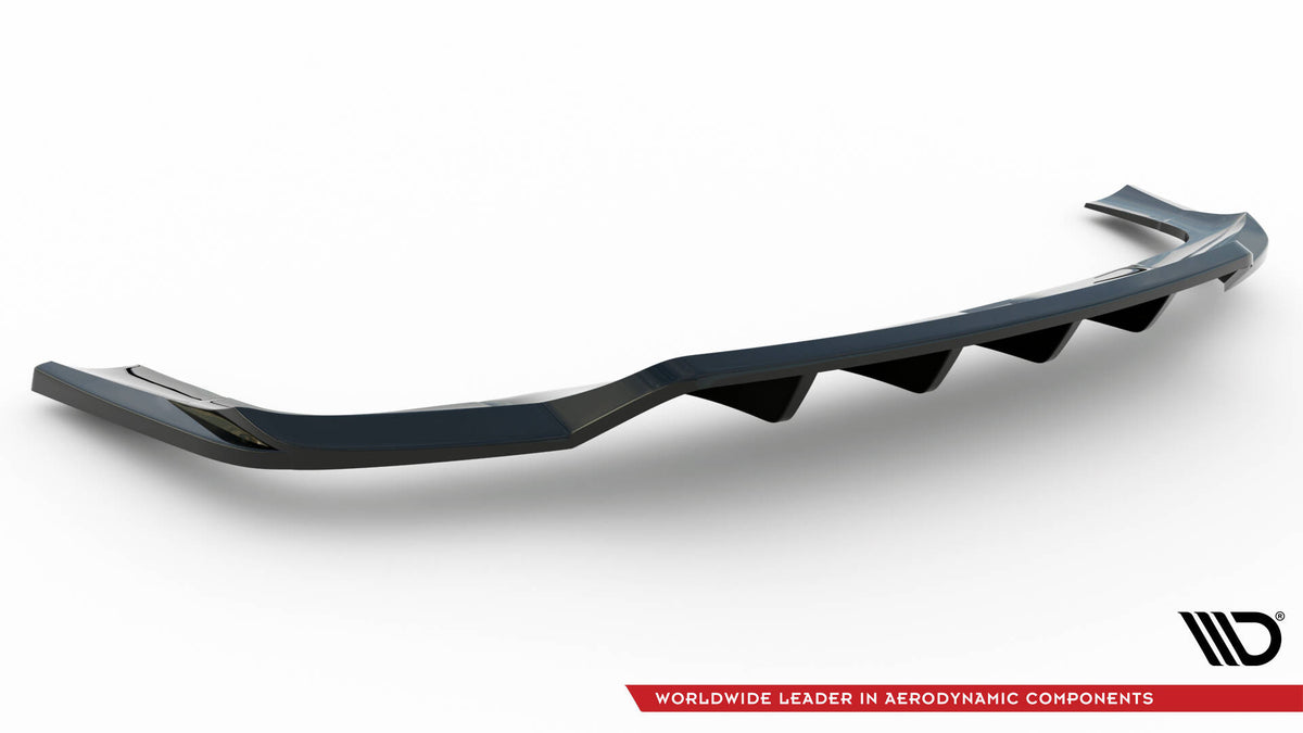 Street+ Mittlerer Diffusor RACE passend für Mercedes-Benz GLE SUV AMG-Line W167 / W167 Facelift schwarz Hochglanz – Ansicht 5