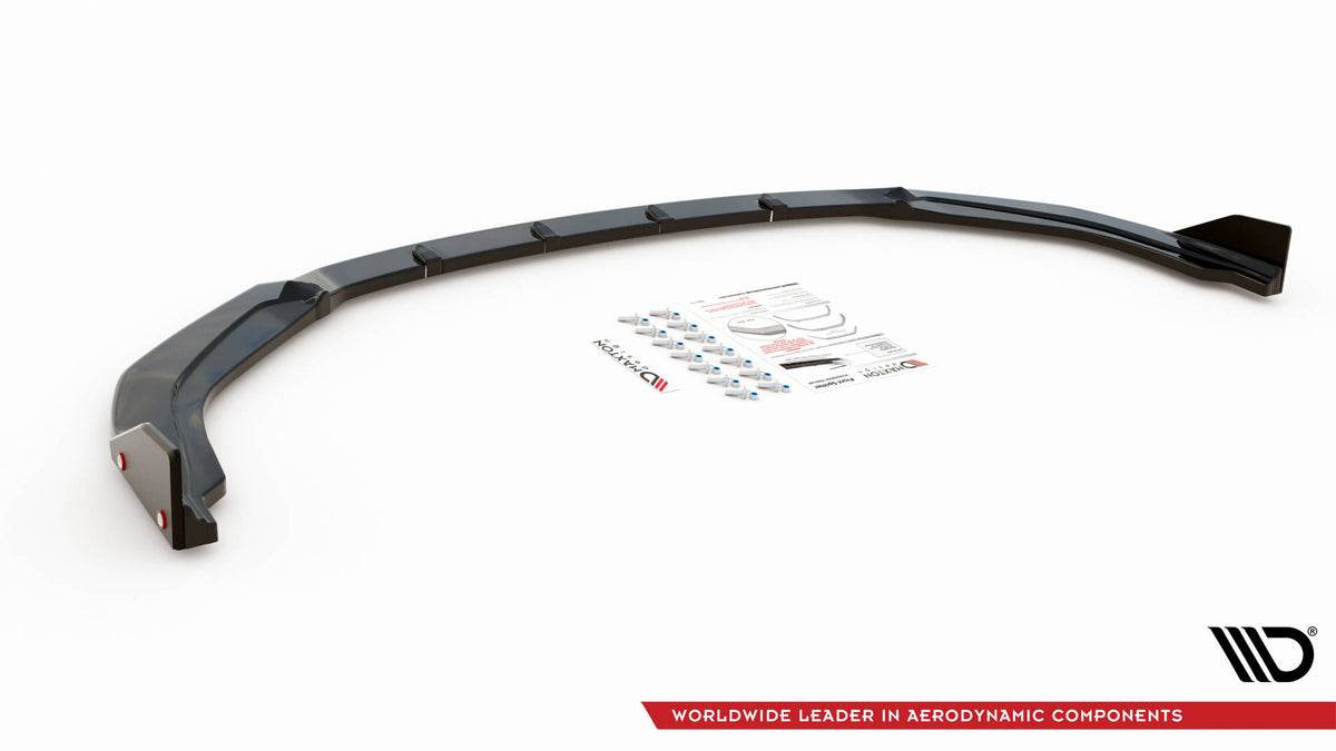 Street+ Spoilerlippe Front Ansatz V.1 + Flaps passend für Toyota Corolla GR Sport XII – Ansicht 5