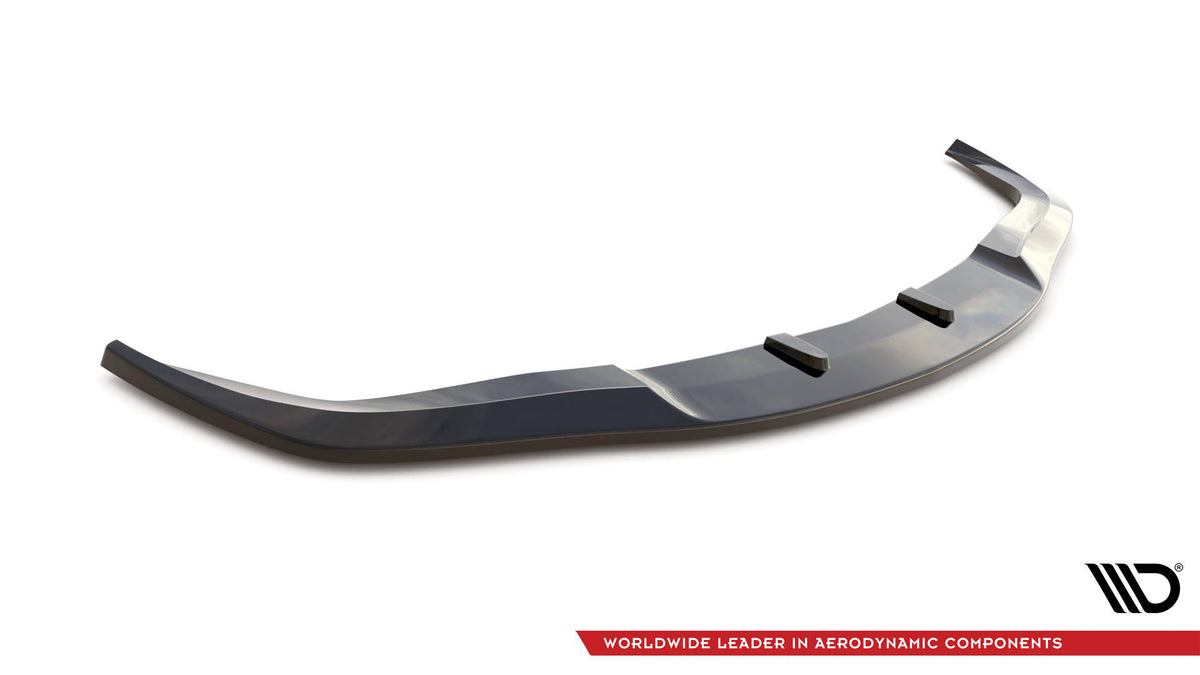 Street+ Spoilerlippe Front Ansatz passend für Infiniti G37 Coupe  schwarz Hochglanz – Ansicht 5
