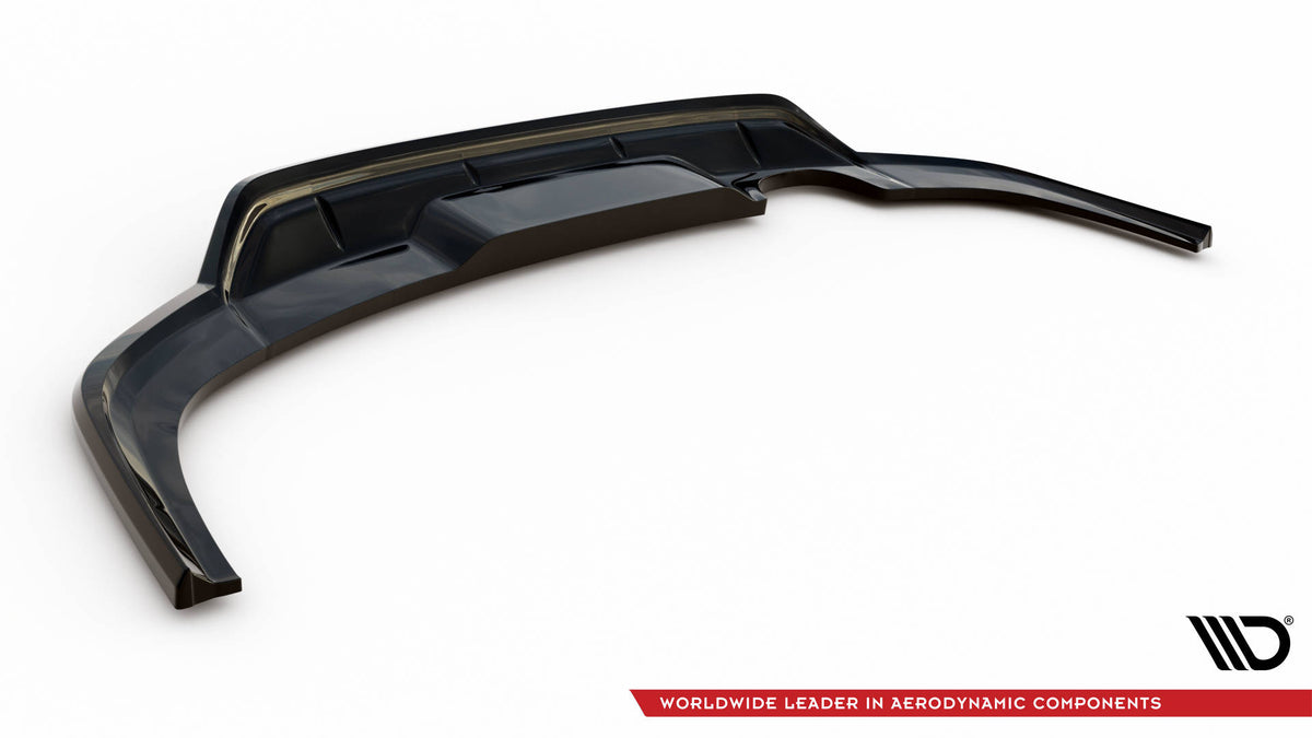 Street+ Mittlerer Diffusor RACE passend für VW Taigo R-Line Mk1 schwarz Hochglanz – Ansicht 6