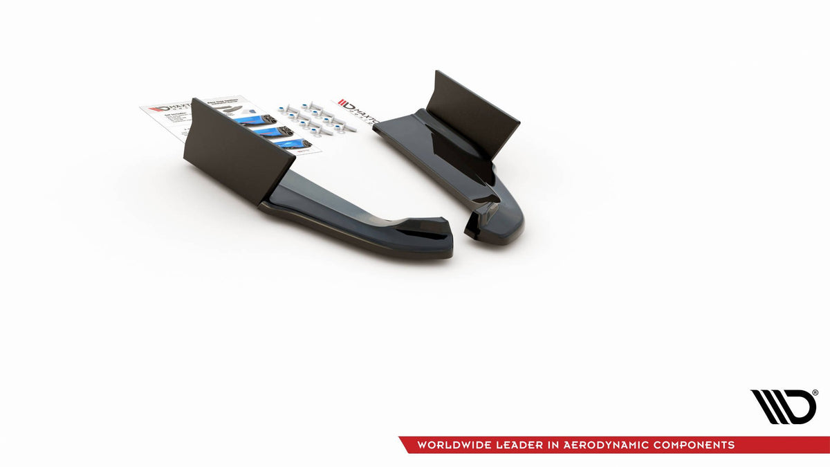 Heck Ansatz Flaps Diffusor V.1 + Flaps passend für Ford Mustang GT Mk6 Facelift – Ansicht 6