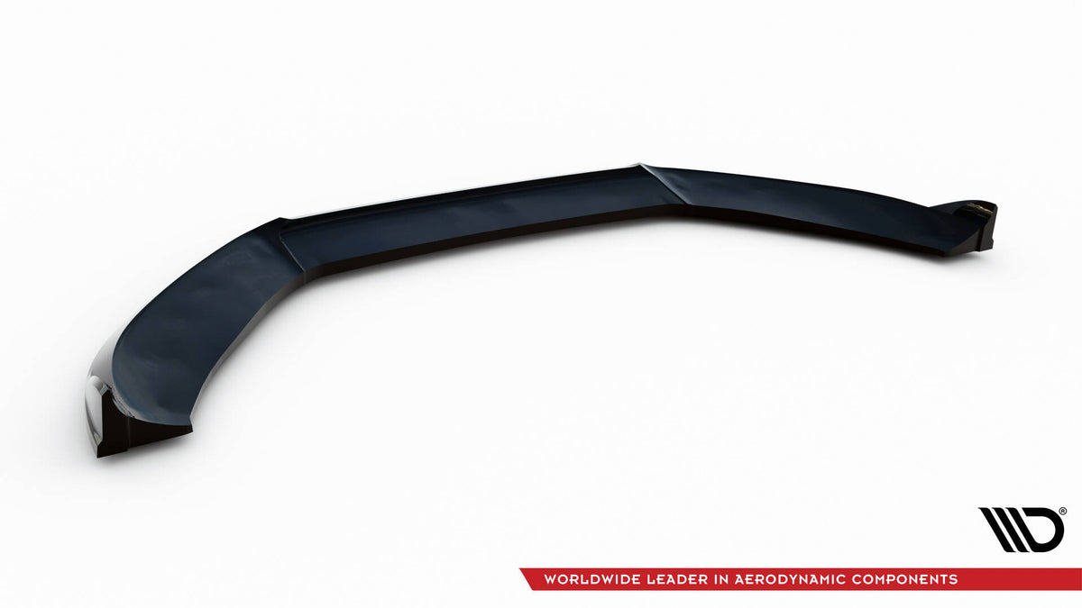 Street+ Spoilerlippe Front Ansatz V.3 passend für Audi S4 / A4 S-Line B8 schwarz Hochglanz – Ansicht 6