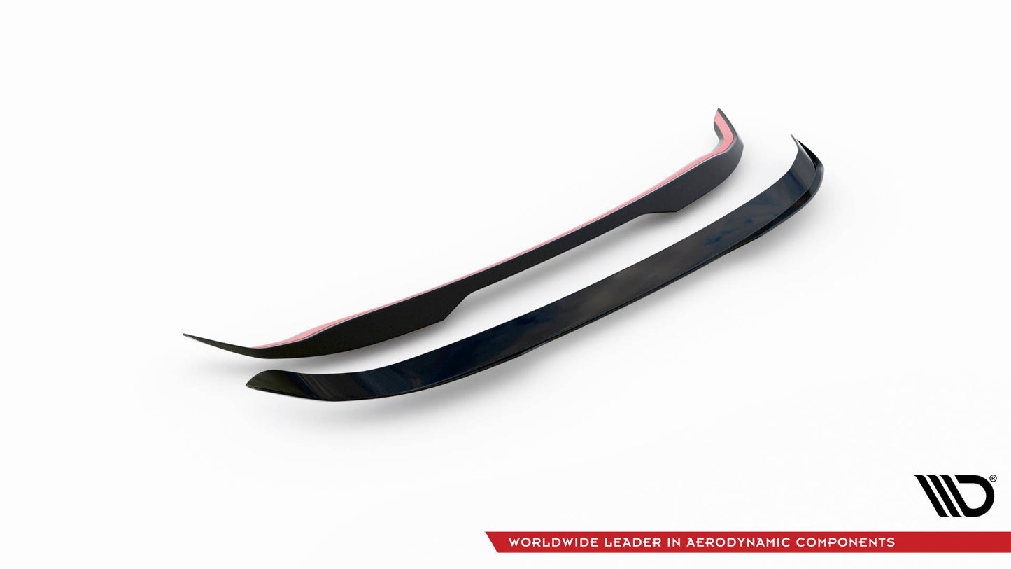 Höher Heckspoiler Lippe Honda Civic Sport Mk 10 schwarz Hochglanz – Ansicht 7