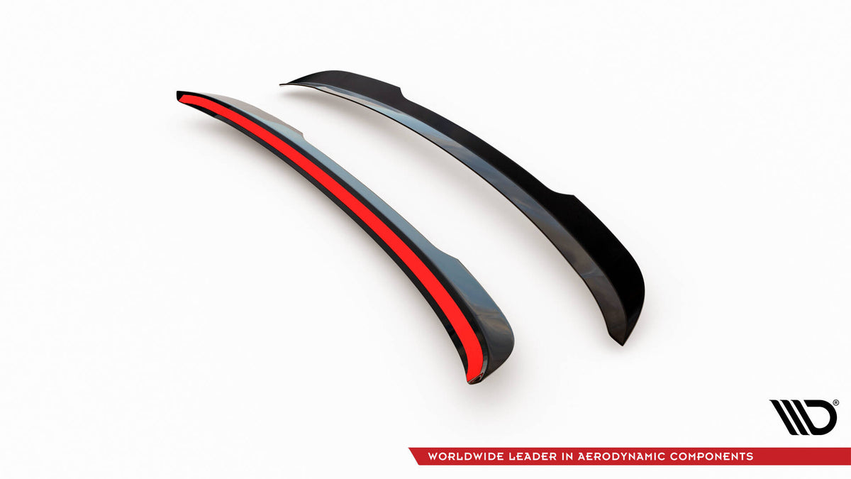 Heckspoiler Lippe BMW X5 E70 Facelift M Paket schwarz Hochglanz – Ansicht 5