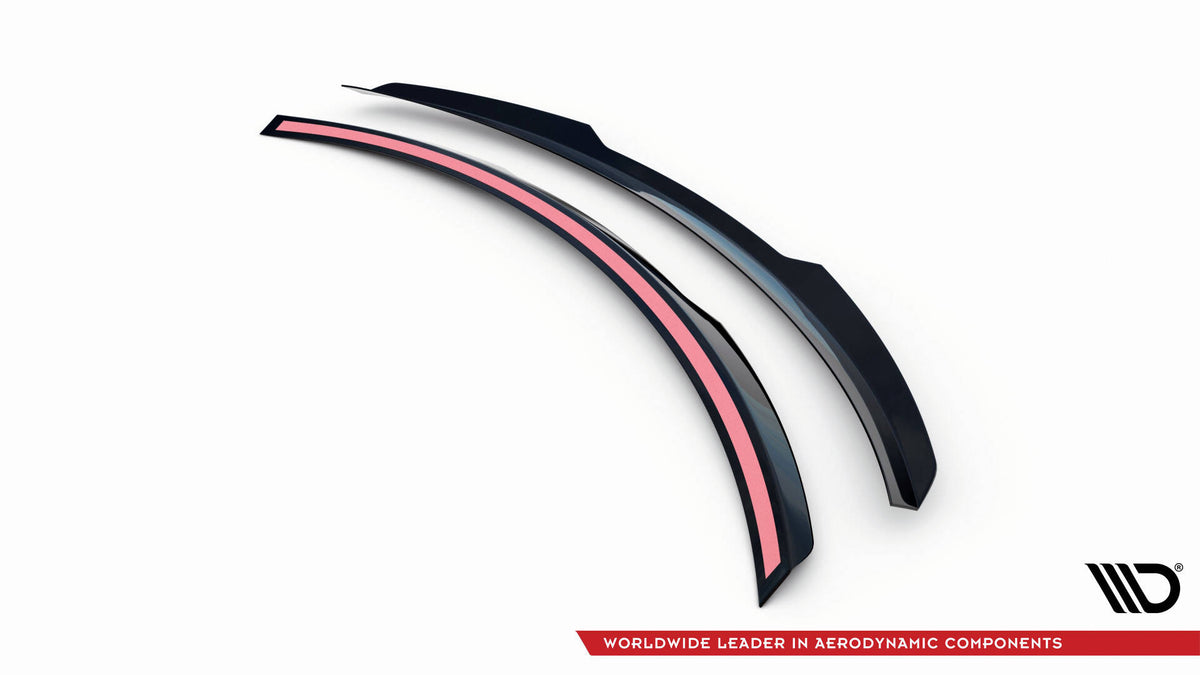 Heckspoiler Lippe Mercedes-Benz GLE Coupe 43 AMG / AMG-Line C292 schwarz Hochglanz – Ansicht 4