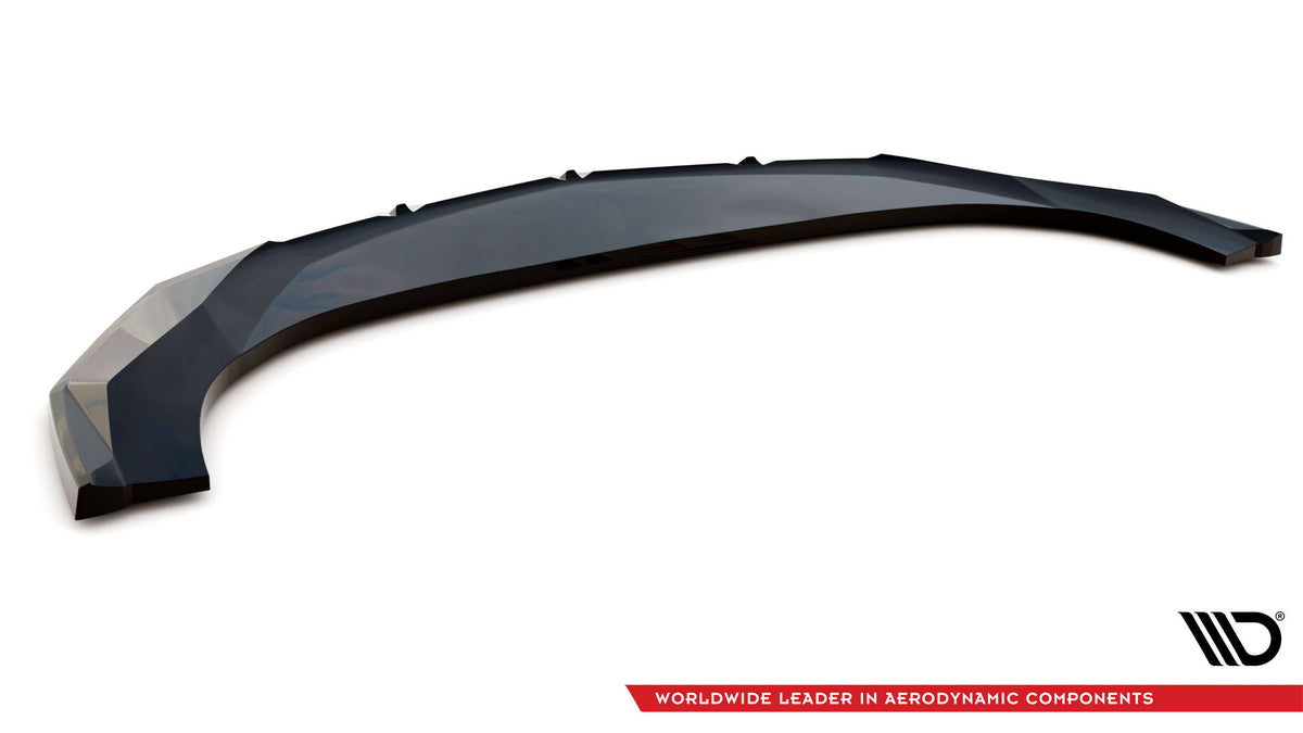 Street+ Spoilerlippe Front Ansatz V.2 passend für Lamborghini Urus Mk1 schwarz Hochglanz – Ansicht 6