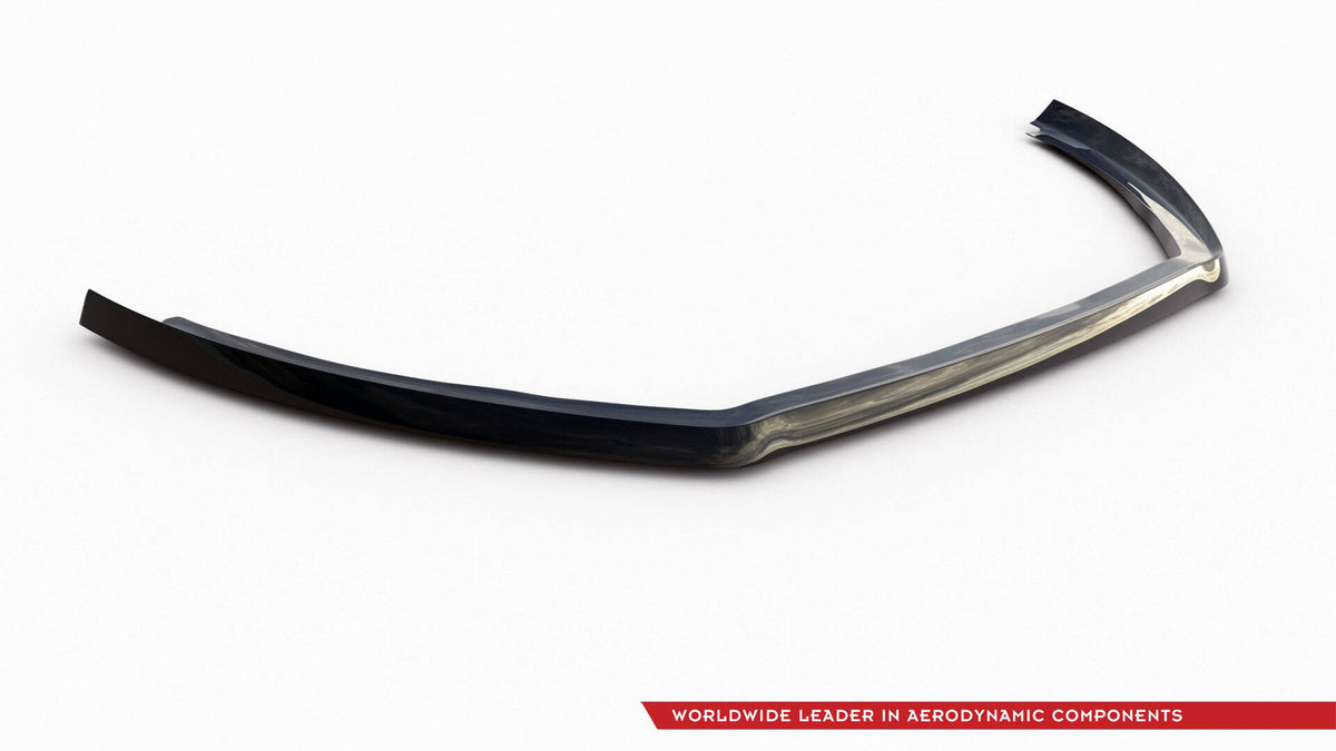 Street+ Spoilerlippe Front Ansatz V.6 passend für Ford Fiesta Mk8 ST / ST-Line schwarz Hochglanz – Ansicht 5