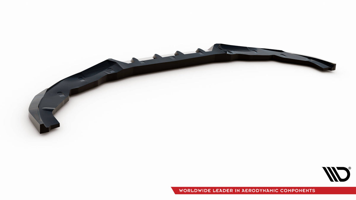 Street+ Spoilerlippe Front Ansatz V.2 passend für BMW 2 Coupe M-Paket / M240i G42 schwarz Hochglanz – Ansicht 6