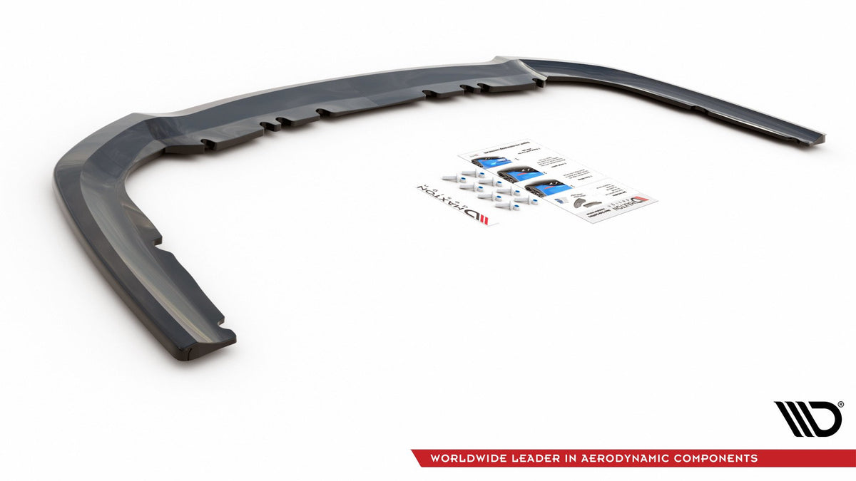 Heckansatz Ford Mondeo Kombi Platinium Mk5 Facelift schwarz Hochglanz – Ansicht 7