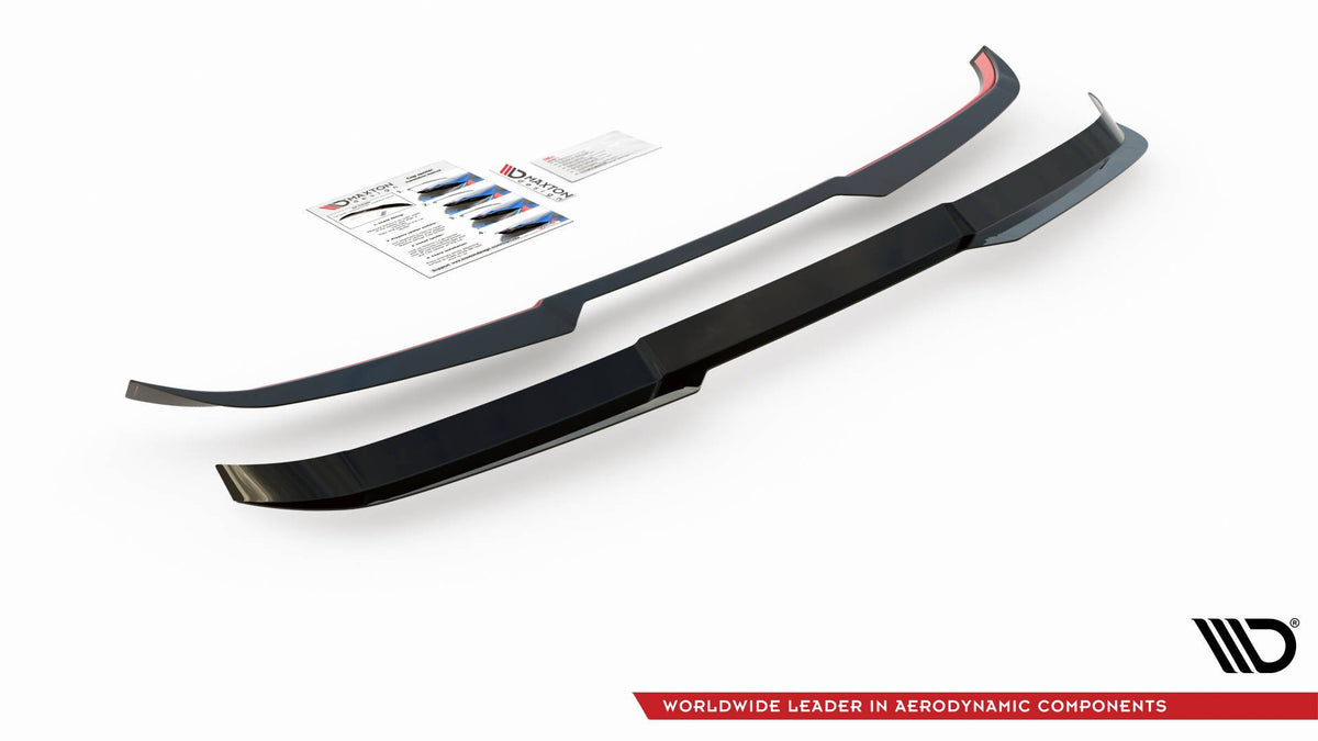 Heckspoiler Lippe Audi SQ5 / Q5 S-Line Mk1 (8R) schwarz Hochglanz – Ansicht 5