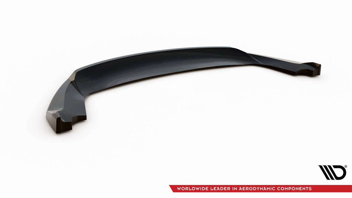 Street+ Spoilerlippe Front Ansatz V.1 passend für Seat Ibiza FR SC Mk4 Facelift schwarz Hochglanz – Ansicht 5
