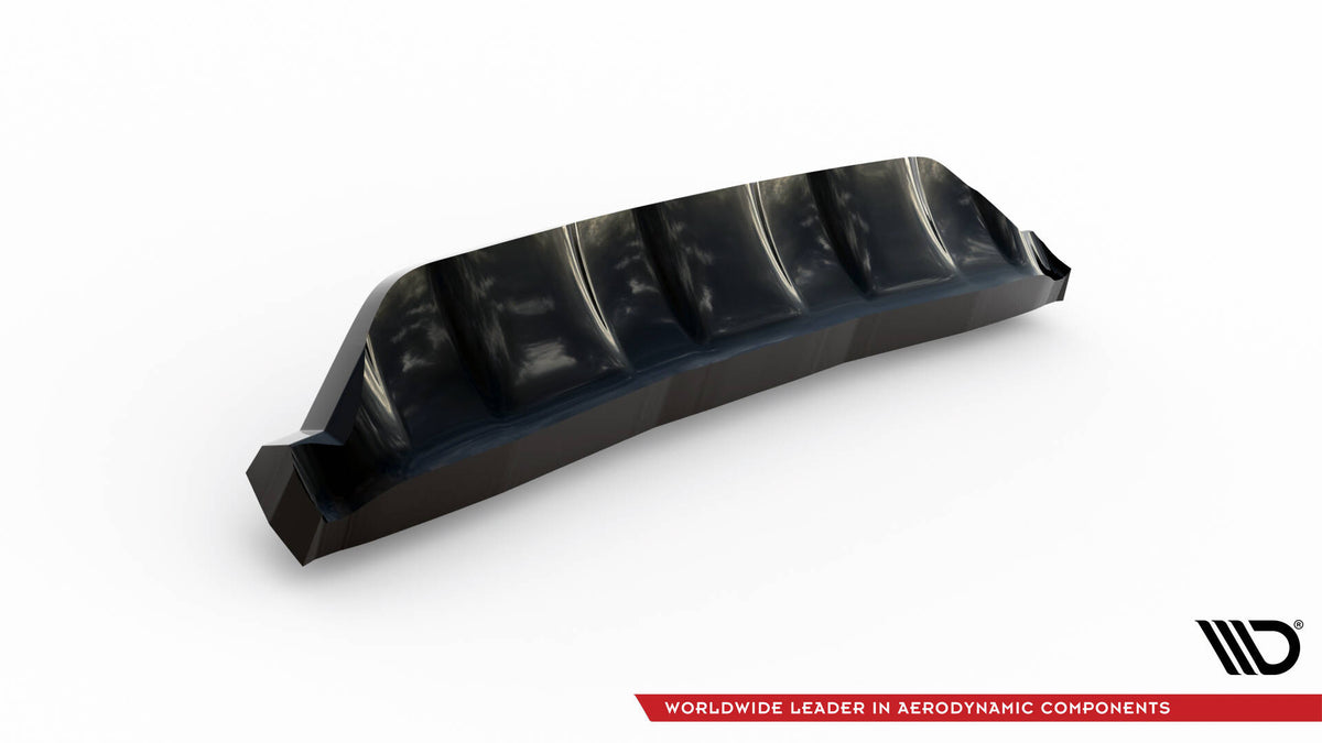 Street+ Mittlerer Diffusor RACE passend für Ford Kuga ST-Line Mk2 Facelift schwarz Hochglanz – Ansicht 7