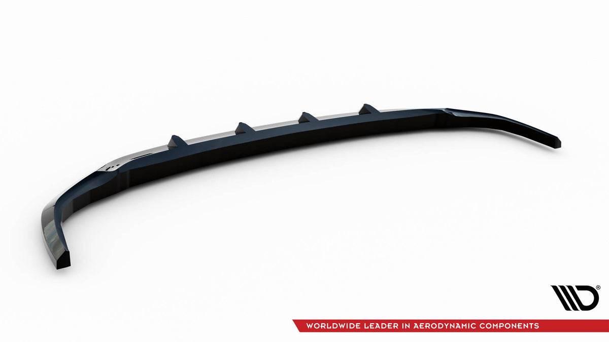 Street+ Spoilerlippe Front Ansatz V.1 passend für BMW 2 Coupe G42 schwarz Hochglanz – Ansicht 6