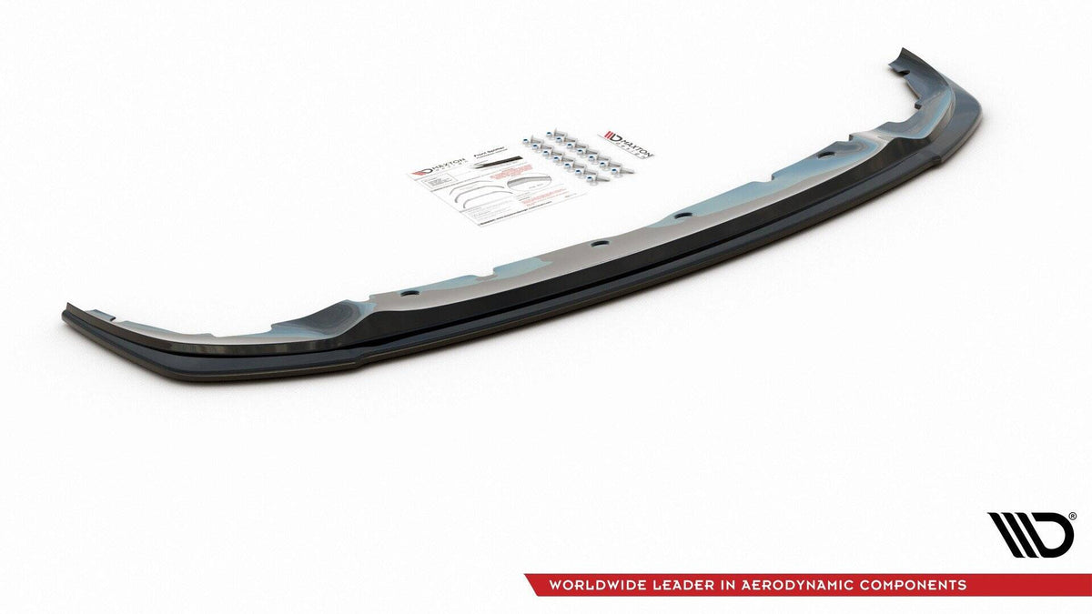Street+ Spoilerlippe Front Ansatz passend für BMW 1er M-Paket/ M135i / 128ti F40  schwarz Hochglanz – Ansicht 5