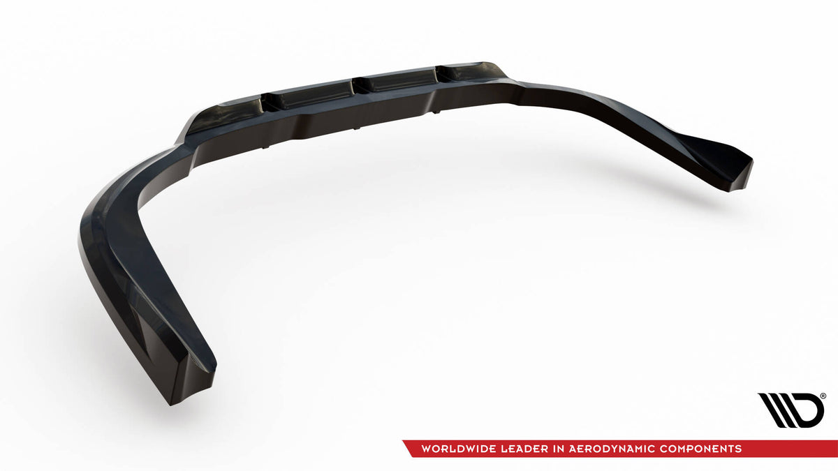 Street+ Mittlerer Diffusor RACE passend für Lexus RX F-Sport Mk4 Facelift schwarz Hochglanz – Ansicht 5
