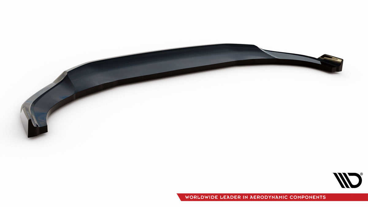 Street+ Spoilerlippe Front Ansatz V.4 passend für Audi Q3 Sportback / SUV S-Line F3 schwarz Hochglanz – Ansicht 6