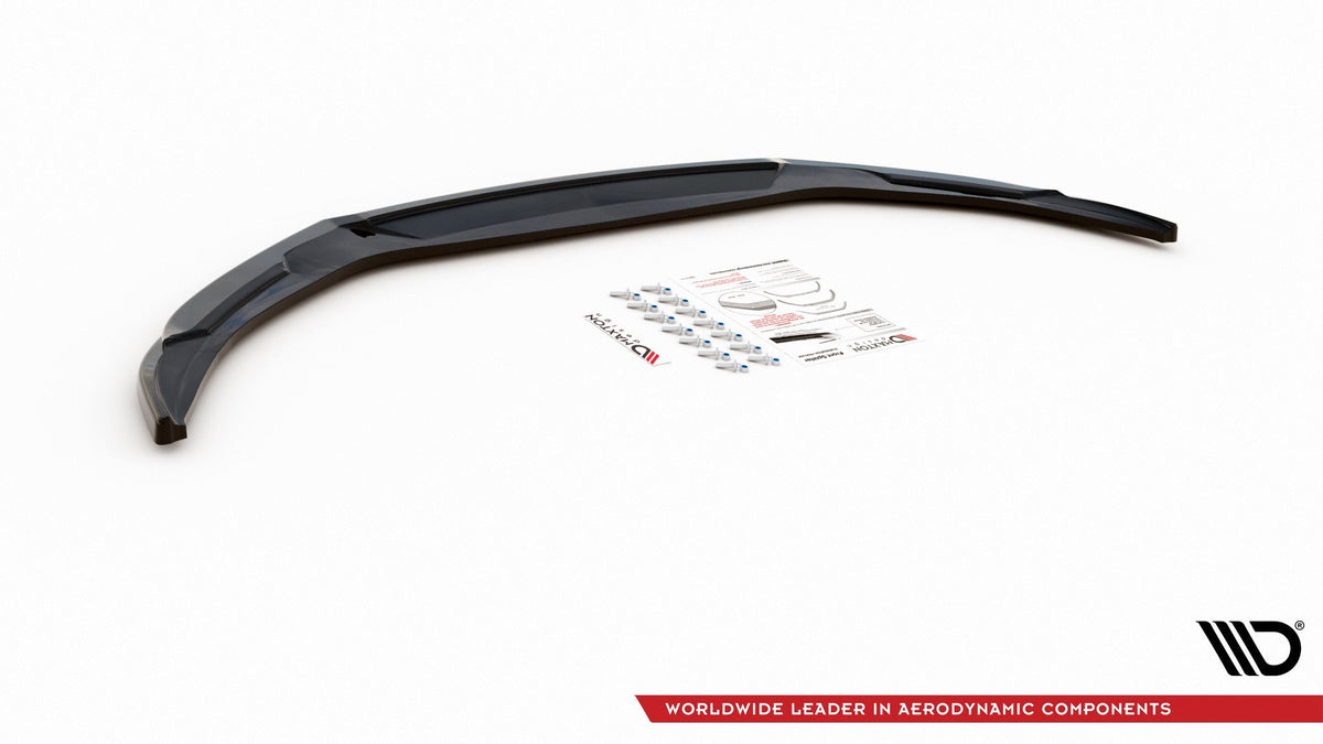 Street+ Spoilerlippe Front Ansatz passend für Abarth 124 Spider  schwarz Hochglanz – Ansicht 8