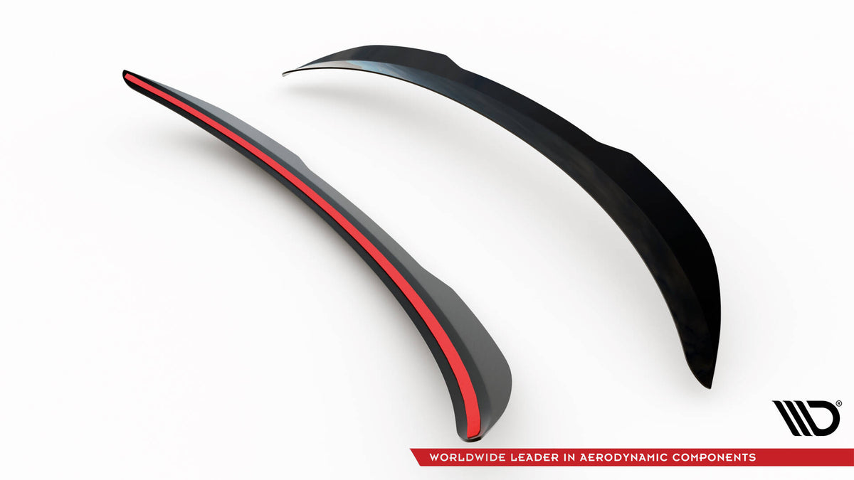 Heckspoiler Lippe Renault Megane RS Trophy / RS Cup Mk3 schwarz Hochglanz – Ansicht 7