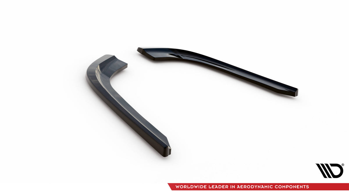 Heck Ansatz Flaps Diffusor passend für BMW 3er GT F34 schwarz Hochglanz – Ansicht 6