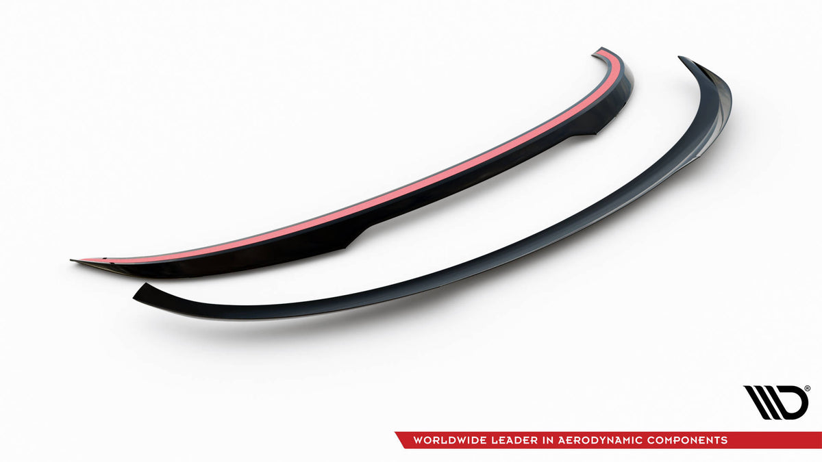 Heckspoiler Lippe Audi Q4 e-tron Sportback Mk1 schwarz Hochglanz – Ansicht 6