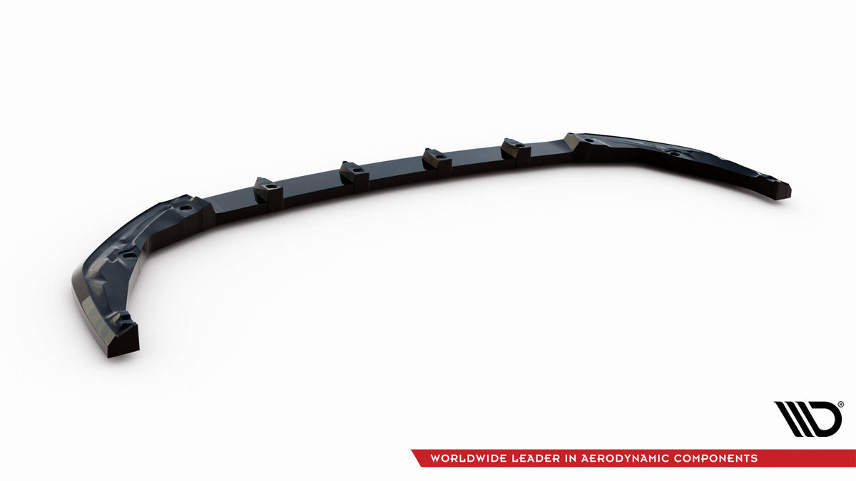 Street+ Spoilerlippe Front Ansatz passend für Toyota Sienna Mk4 schwarz Hochglanz – Ansicht 6