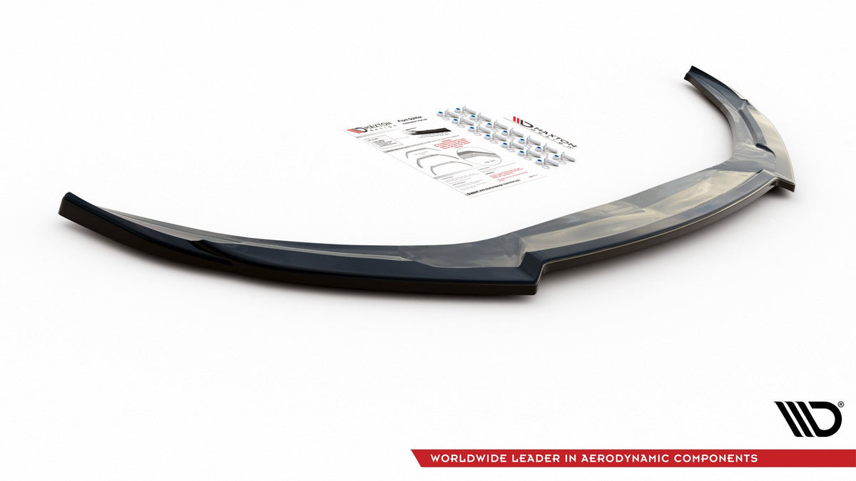 Street+ Spoilerlippe Front Ansatz passend für Abarth 124 Spider  schwarz Hochglanz – Ansicht 7