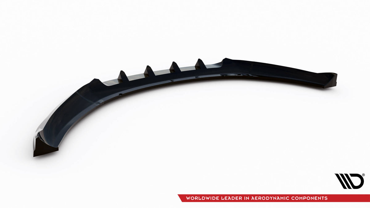 Street+ Spoilerlippe Front Ansatz passend für Ford Kuga ST Mk1 schwarz Hochglanz – Ansicht 6