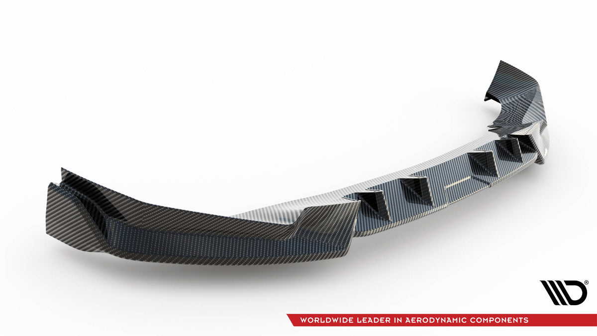 Prepreg Carbon Fiber Street+ Spoilerlippe Front Ansatz passend für BMW X5 M-Paket G05 Facelift – Ansicht 8