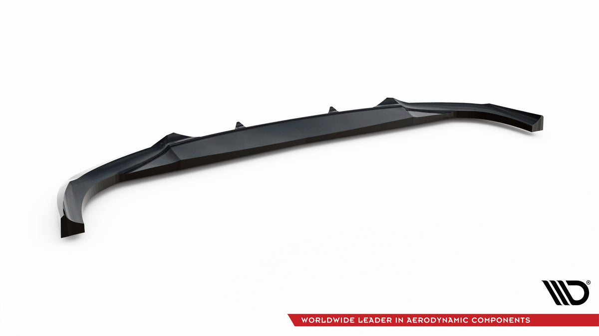 Street+ Spoilerlippe Front Ansatz V.2 passend für VW ID.3 Mk1 schwarz Hochglanz – Ansicht 6