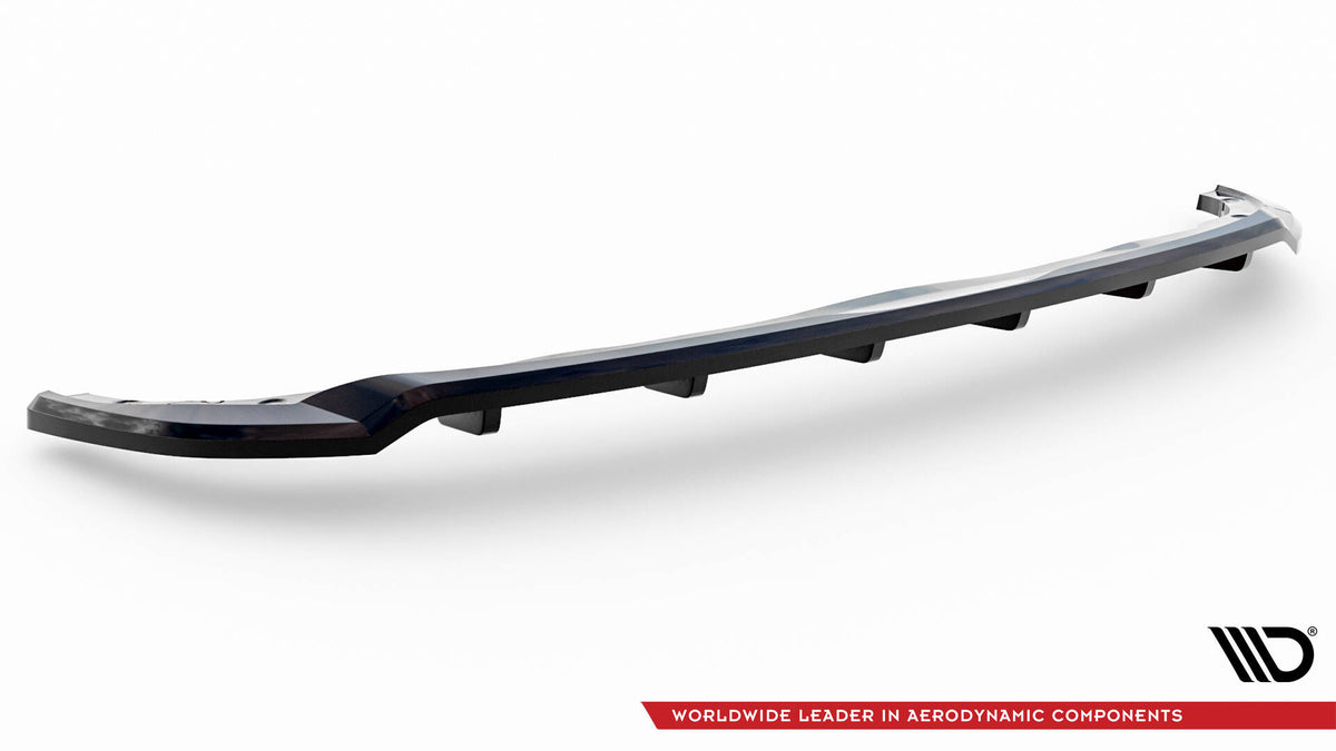Street+ Mittlerer Diffusor RACE passend für Opel Corsa - e F ( Mk6) schwarz Hochglanz – Ansicht 4