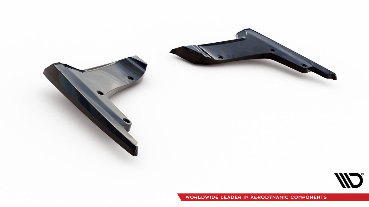 Heck Ansatz Flaps Diffusor passend für Nissan GTR R35 Facelift schwarz Hochglanz – Ansicht 7