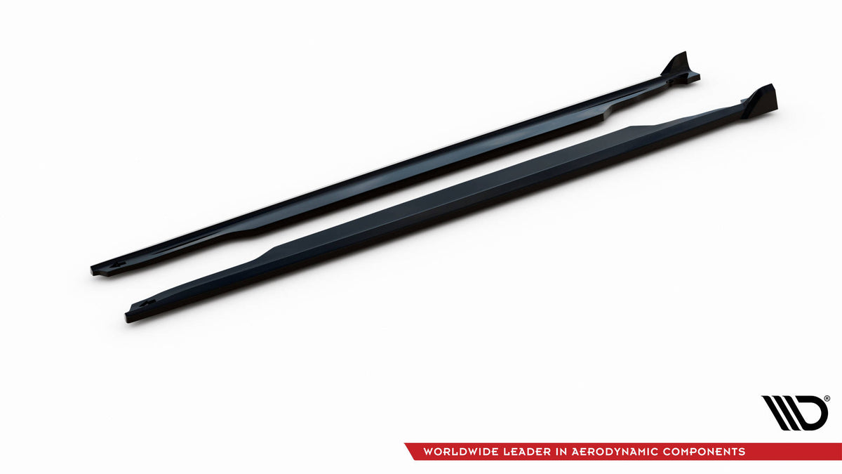 Street+ Seitenschweller Leisten passend für Mini One R56 schwarz Hochglanz – Ansicht 5