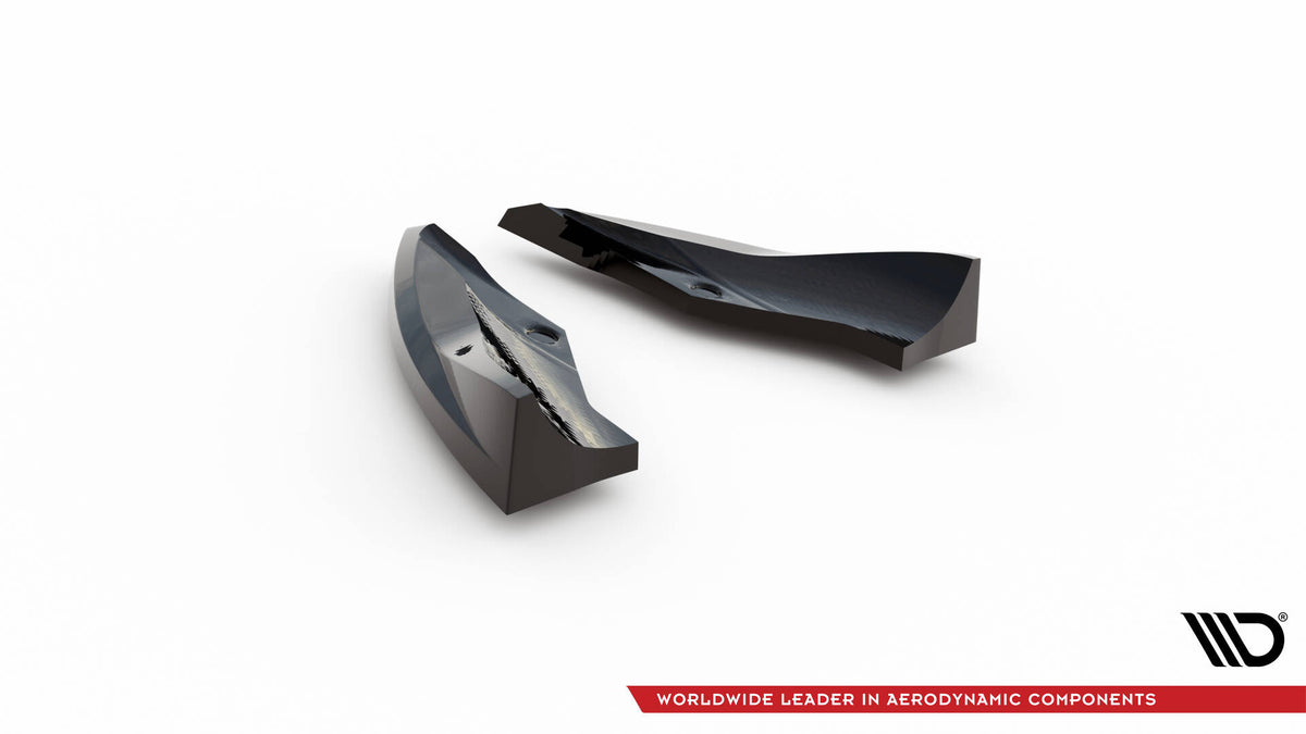 Heck Ansatz Flaps Diffusor V.3 passend für Cupra Formentor VZ Mk1 / Mk1 Facelift schwarz Hochglanz – Ansicht 6