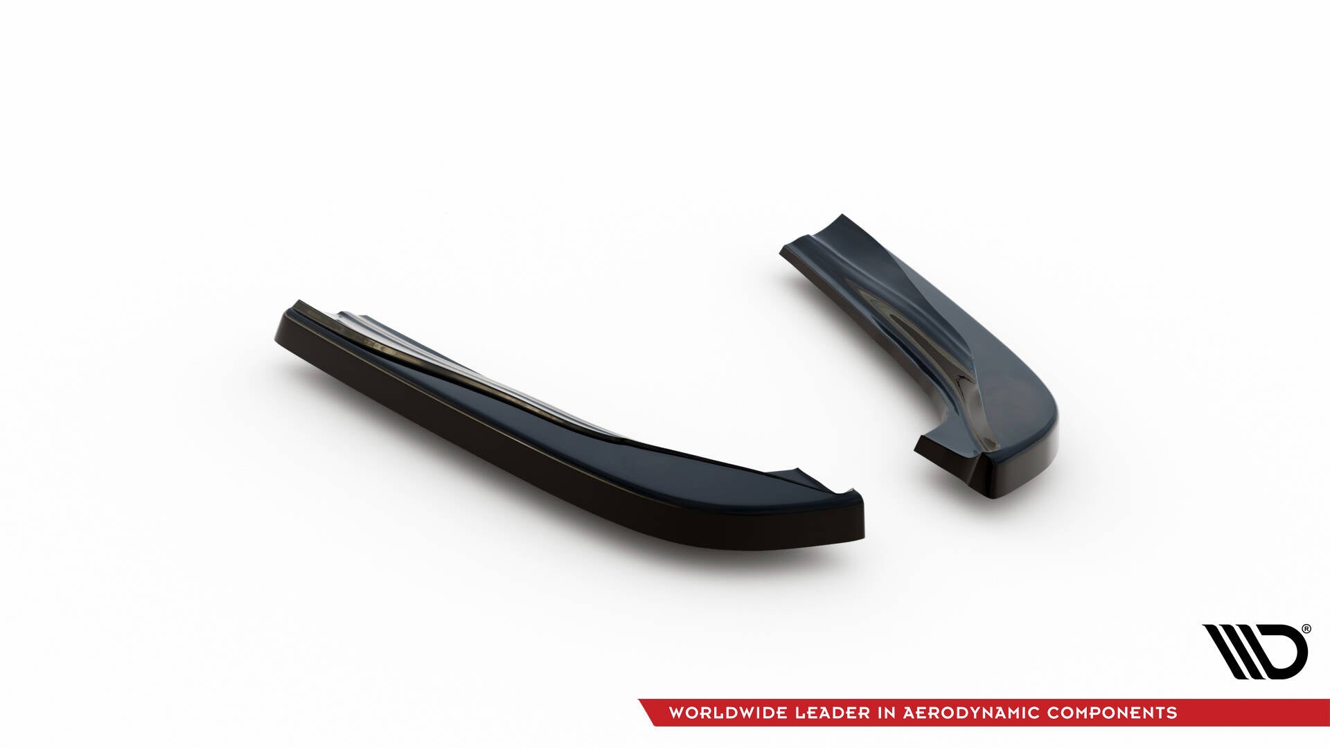 Heck Ansatz Flaps Diffusor passend für Jeep Grand Cherokee SRT WK2 Facelift schwarz Hochglanz – Ansicht 5