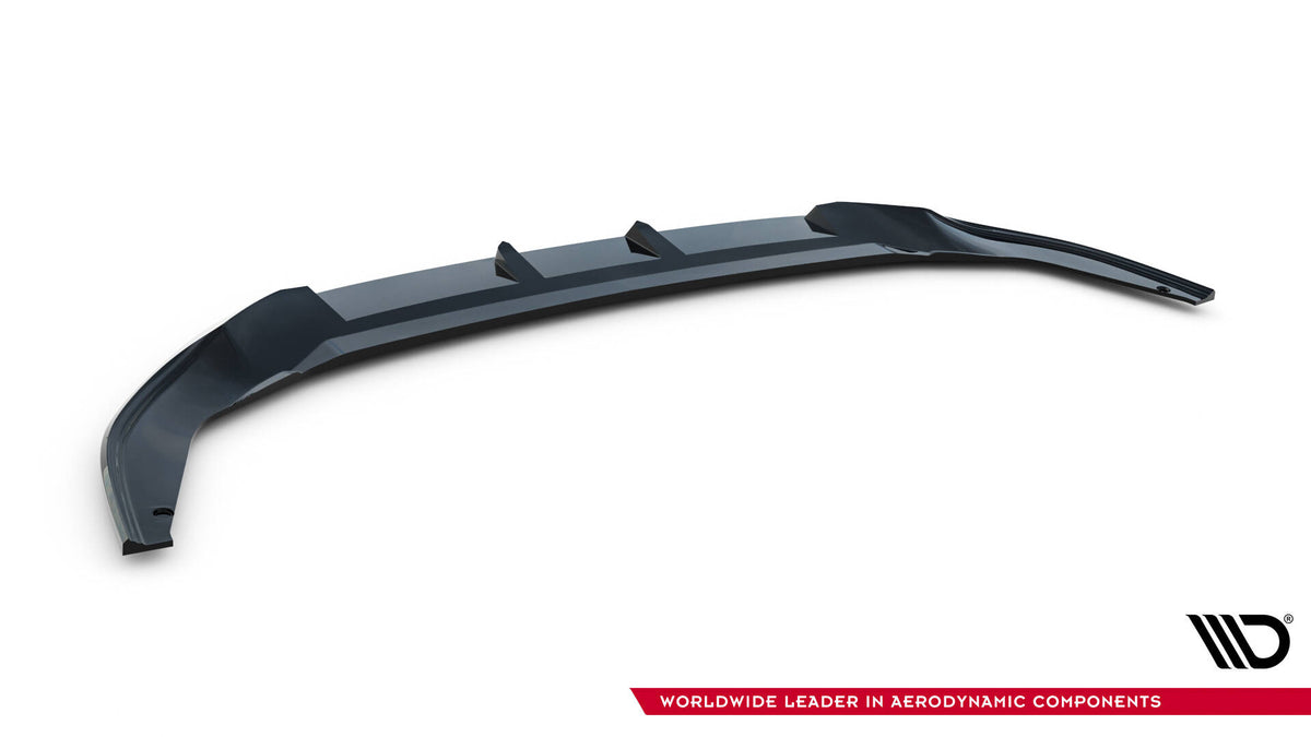 Street+ Spoilerlippe Front Ansatz V.1 passend für VW Golf GTI Clubsport Mk8 Facelift schwarz Hochglanz – Ansicht 6