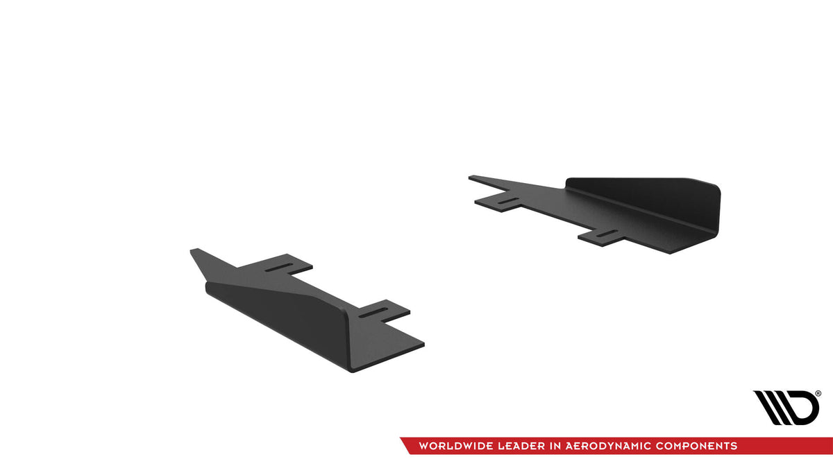 Seitenschweller Flaps passend für Audi A7 RS7 Look C7 schwarz Hochglanz – Ansicht 9