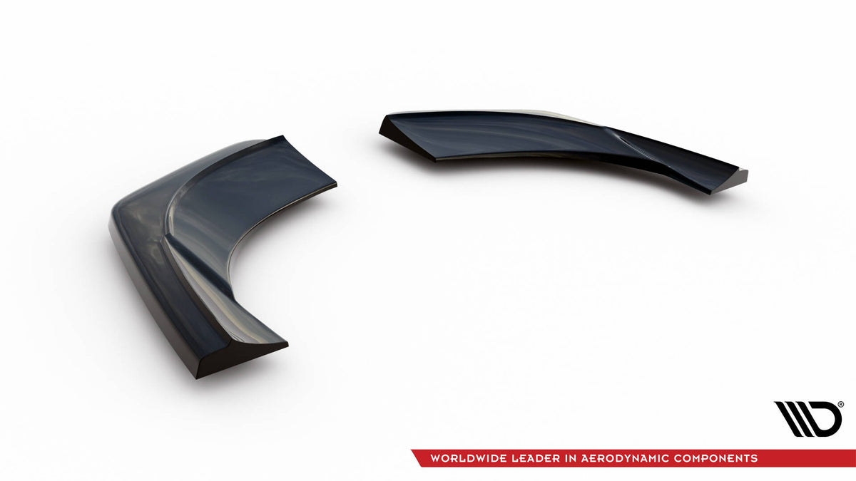 Heck Ansatz Flaps Diffusor passend für OPEL ASTRA J OPC / VXR schwarz Hochglanz – Ansicht 6