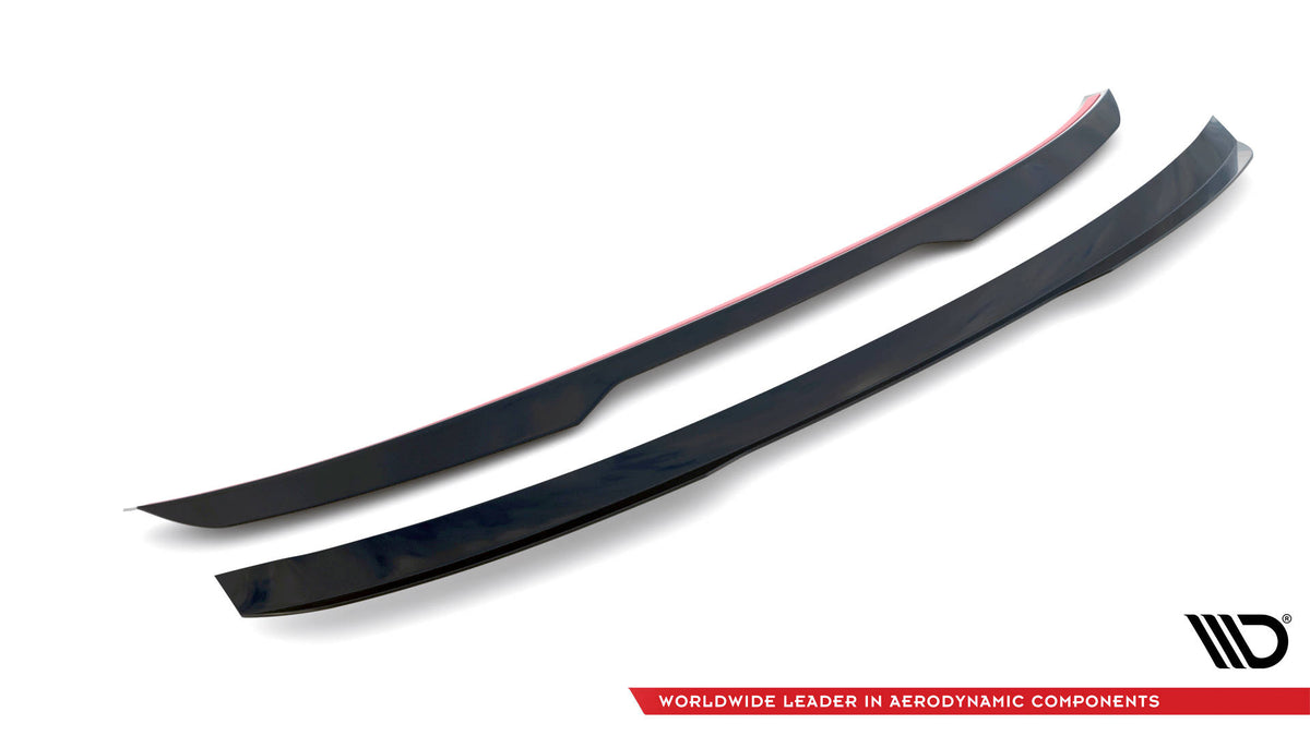 Niedriger Heckspoiler Lippe Ford Mustang Mach-E Mk1 schwarz Hochglanz – Ansicht 5