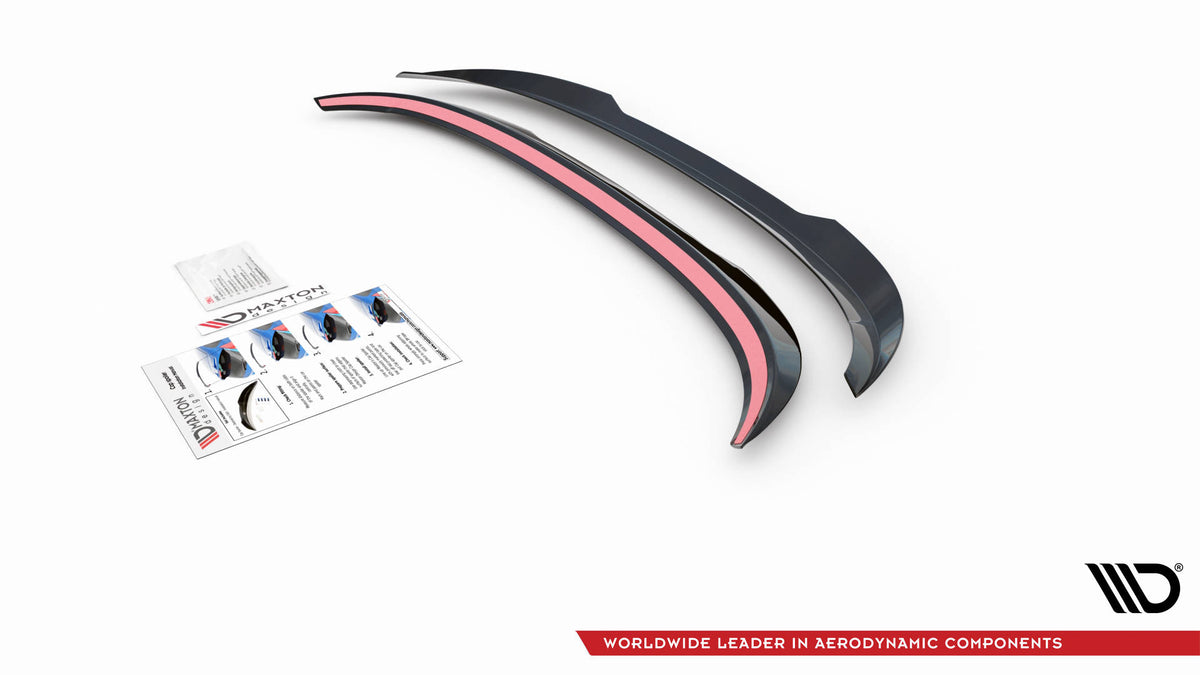 Heckspoiler Lippe V.2  Volvo V70 Mk3 schwarz Hochglanz – Ansicht 6