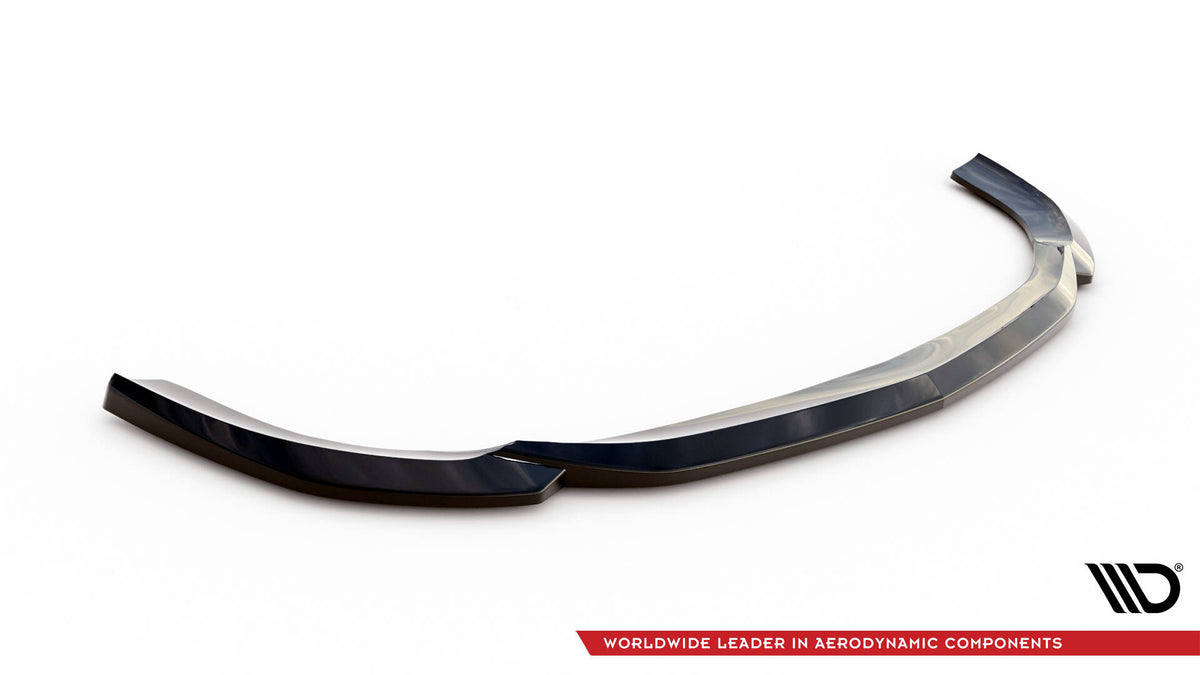 Street+ Spoilerlippe Front Ansatz V.1 passend für Mercedes-AMG GT 43 4 Door Coupe V8 Styling Package X290 schwarz Hochglanz – Ansicht 5