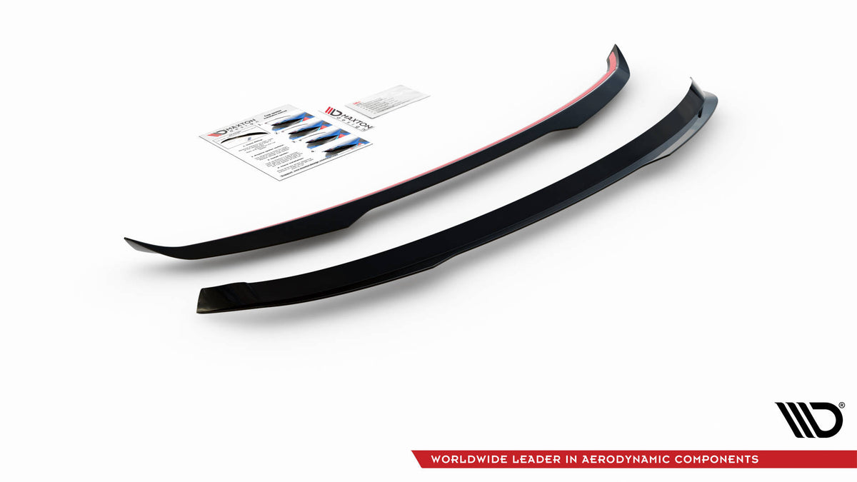 Heckspoiler Lippe Seat Ibiza FR/ Standard Mk5 schwarz Hochglanz – Ansicht 5