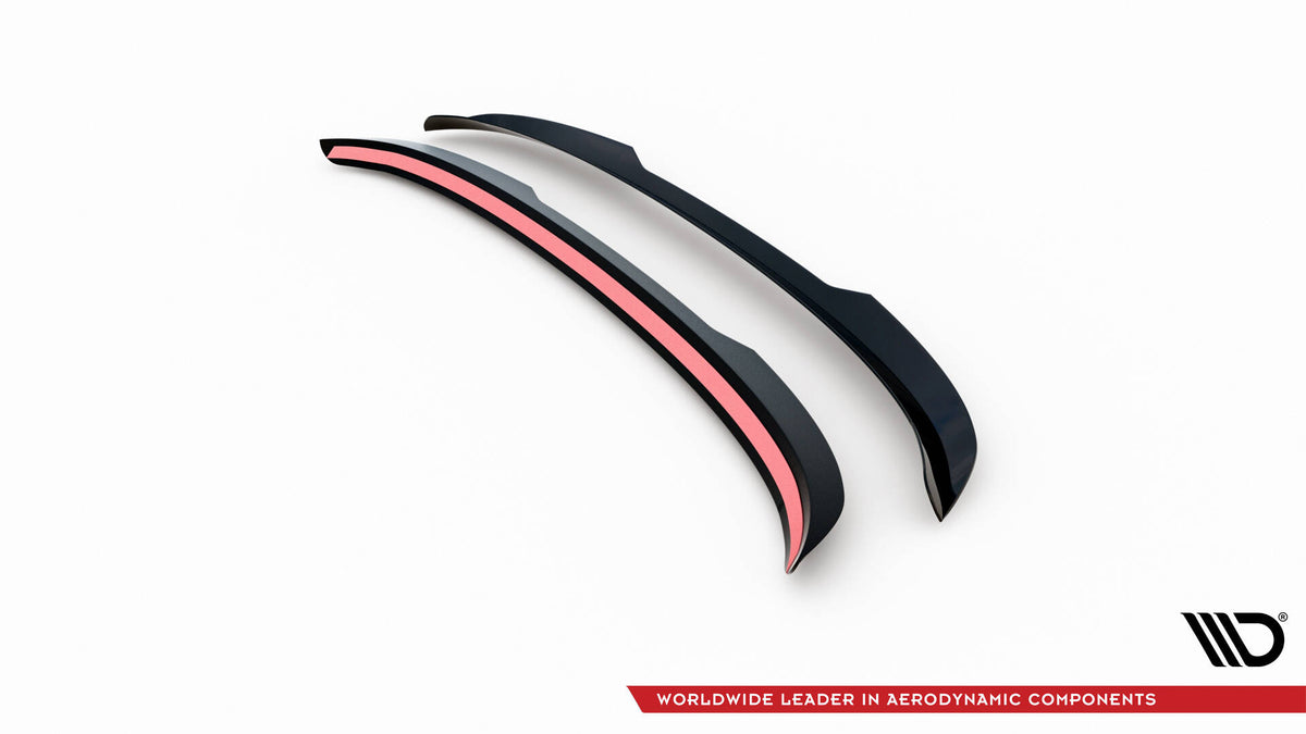 Heckspoiler Lippe Mercedes-Benz GLE SUV AMG-Line / AMG W167 / W167 Facelift schwarz Hochglanz – Ansicht 5