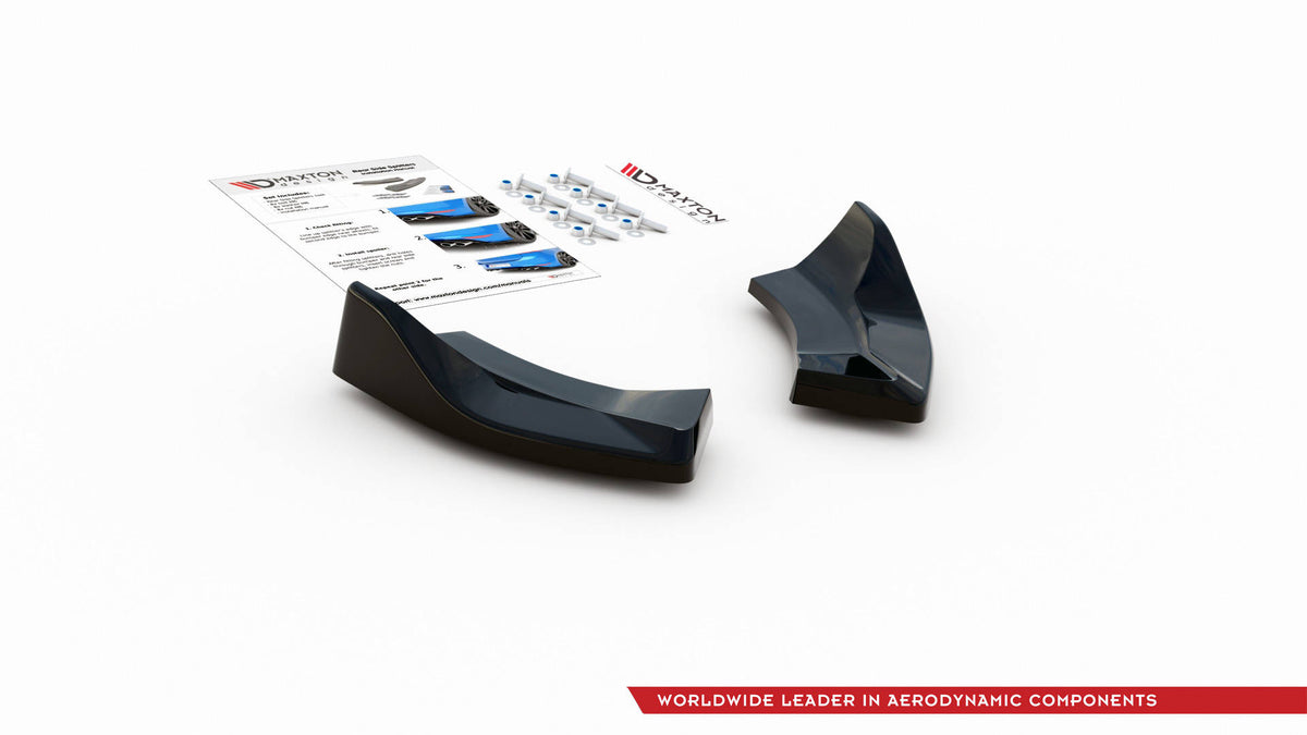 Heck Ansatz Flaps Diffusor V.1 passend für Ford Fiesta ST Mk8 schwarz Hochglanz – Ansicht 6
