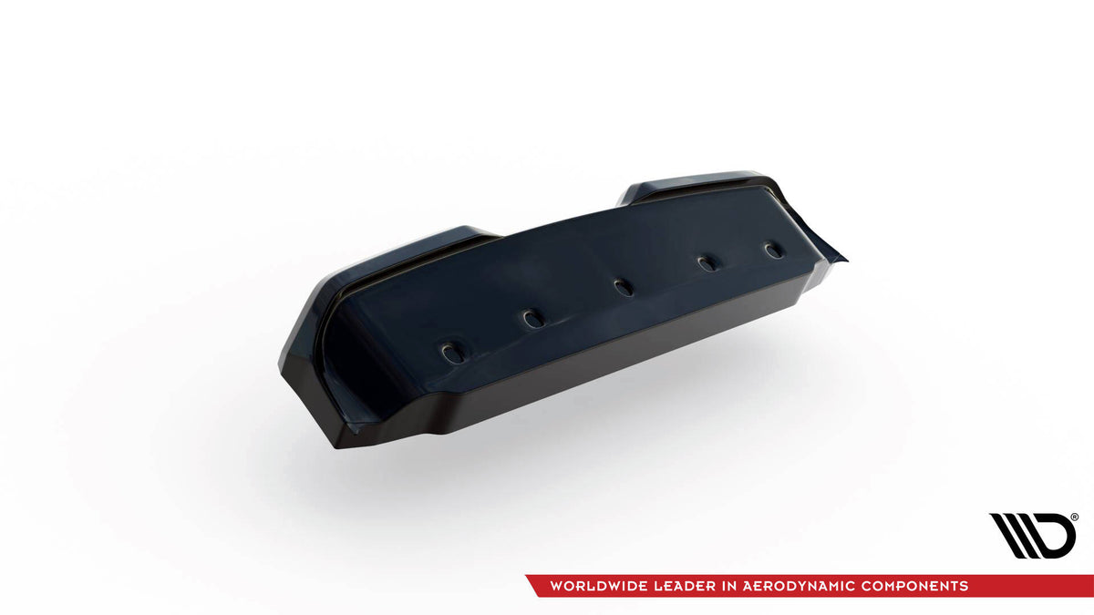 Street+ Mittlerer Diffusor RACE passend für Nissan GTR R35 Facelift schwarz Hochglanz – Ansicht 6