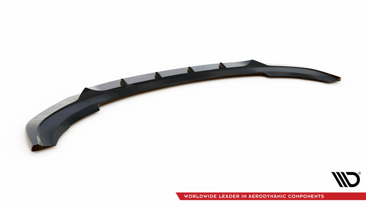Street+ Spoilerlippe Front Ansatz passend für Renault Master Mk3 Facelift schwarz Hochglanz – Ansicht 6