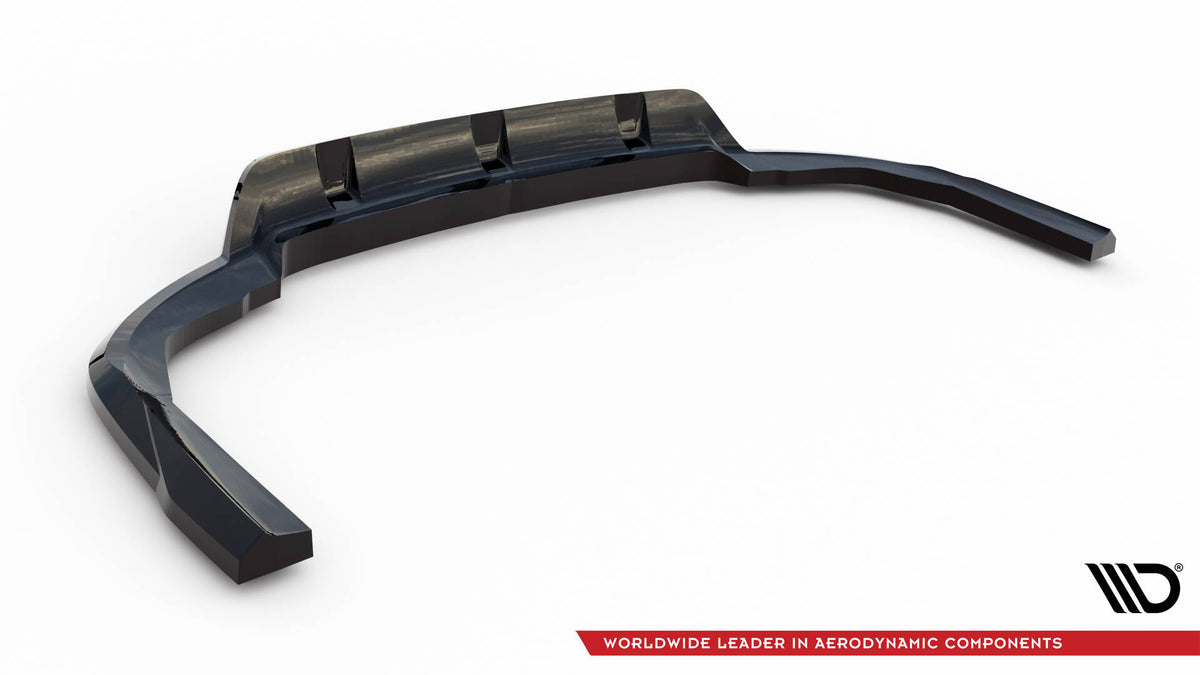 Street+ Mittlerer Diffusor RACE passend für V.1 BMW X5 M-Paket G05 Facelift schwarz Hochglanz – Ansicht 7