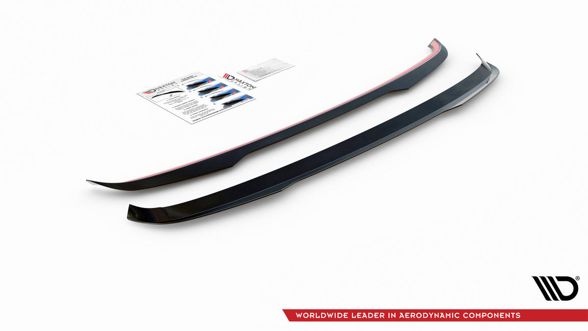 Heckspoiler Lippe VW Tiguan Mk2 schwarz Hochglanz – Ansicht 6
