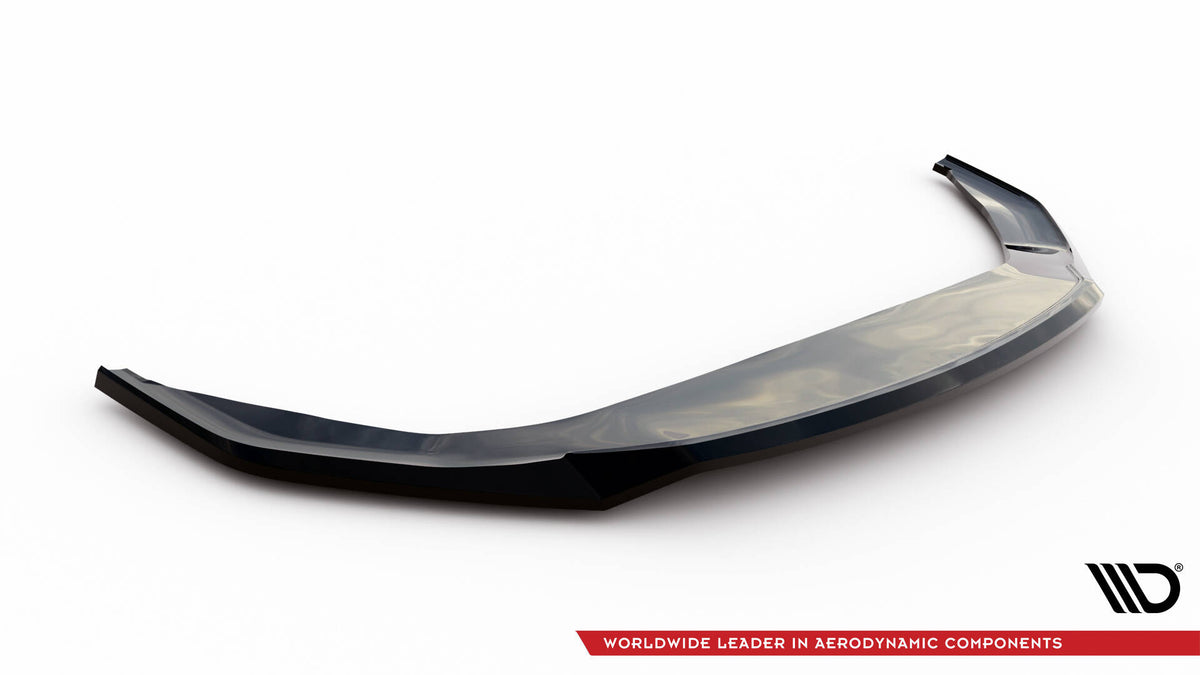 Street+ Spoilerlippe Front Ansatz V.2 passend für VW Jetta GLI Mk7 schwarz Hochglanz – Ansicht 5